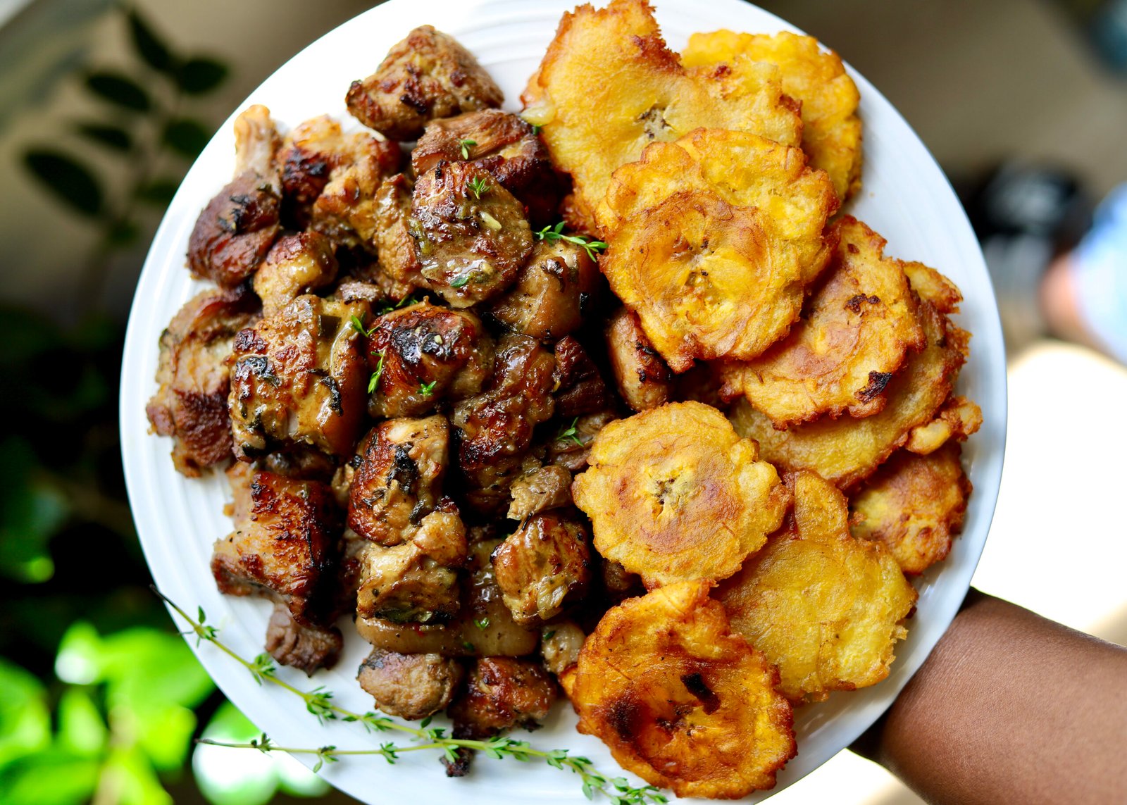 Griot + Bannane pesée